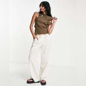 TOPSHOP 2FER RIBBED TANK TOP